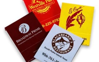 20-Strike Stock Color Matchbooks