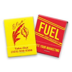 20-Strike Yellow and Red Matchbook