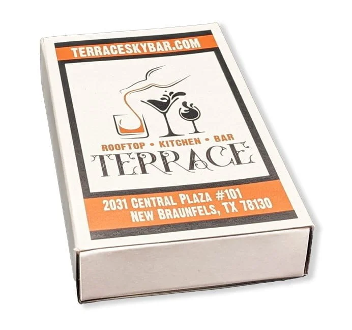 60-Strike Short-Run King-Sized Matchbox - Promotional Matches