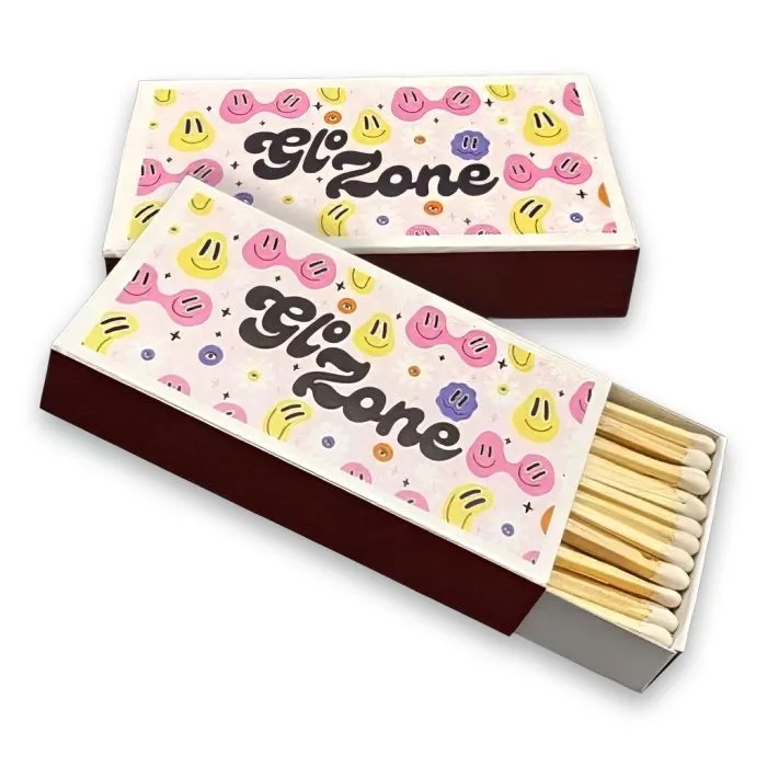 60-Strike Short-Run King-Sized Matchbox - Promotional Matches