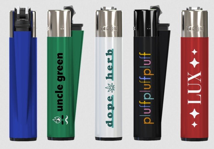 prototype aritmetik couscous Clipper Refillable Flint Lighter - Promotional Matches