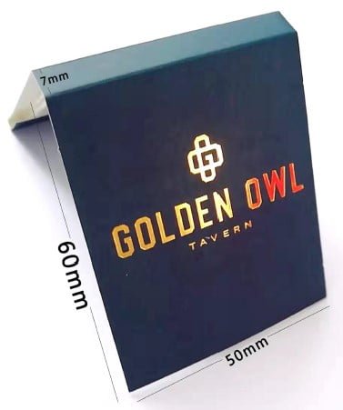 Custom Matchbook Sample 1