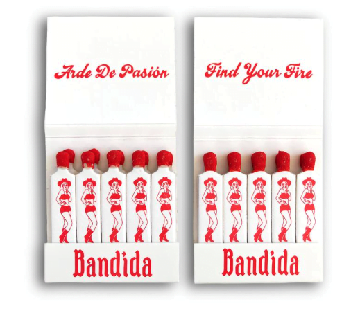Pasion Fire Matchbook Covers