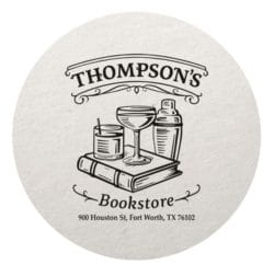 Round Pulpboard Coaster