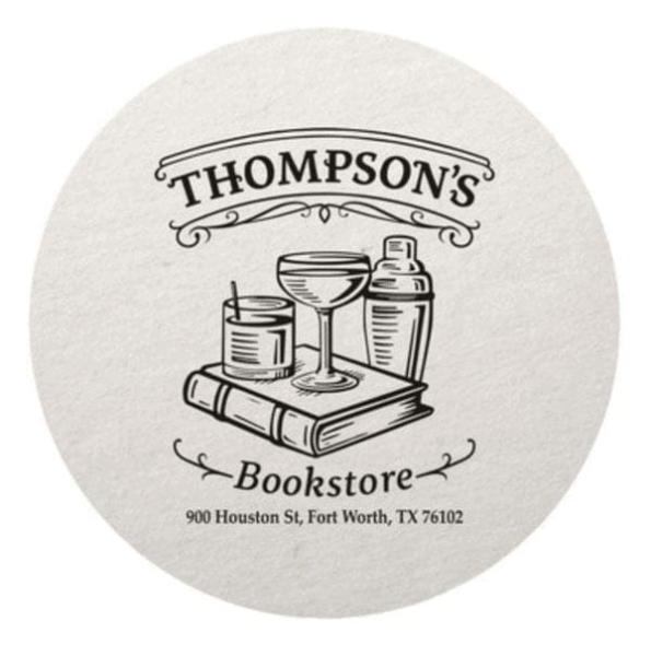 Round Pulpboard Coaster