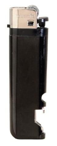 Standard Lighter with Bottle Opener - Black
