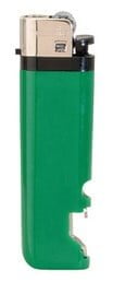 Standard Lighter with Bottle Opener - Green
