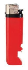 Standard Lighter with Bottle Opener - Red
