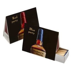 Tent Fireplace Cigar Specialty Matchbox
