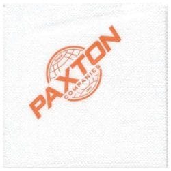White Mini Beverage Napkin