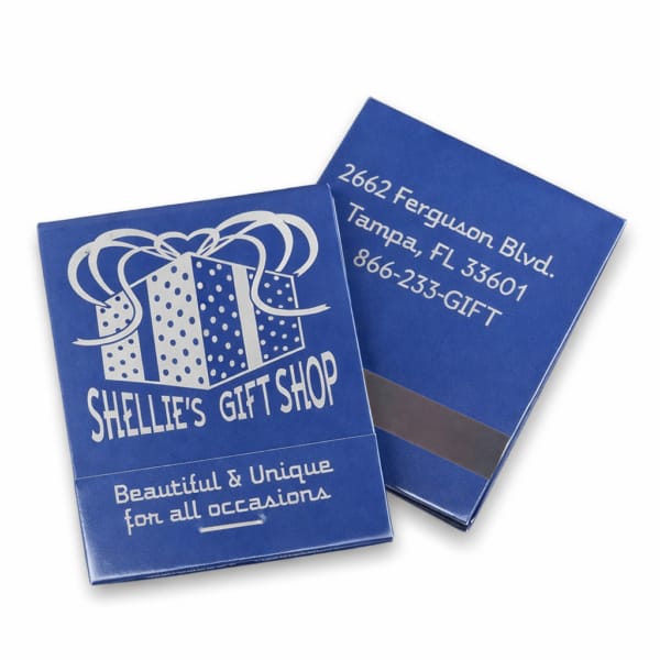 Silver Foil on Blue Background