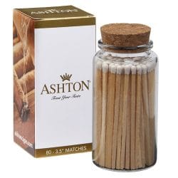 80-Strike Glass Matchstick Jar