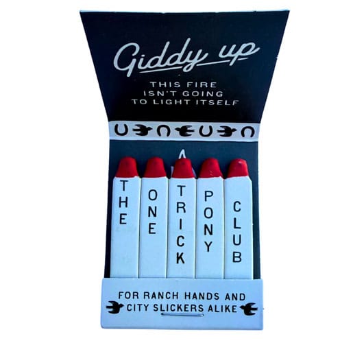 Feature Retro Matchbook