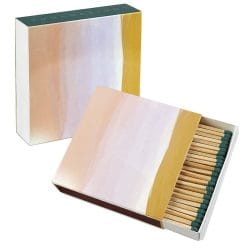 Double King Fireplace BBQ Specialty Custom-Printed Matchbox