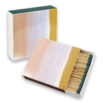 Double King Fireplace BBQ Specialty Custom-Printed Matchbox