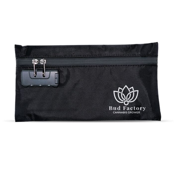 Smell-Proof Stash Bag with Combination Lock