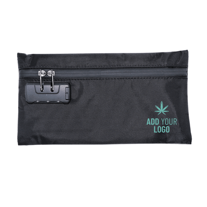 Smell-Proof Stash Bag with Combination Lock
