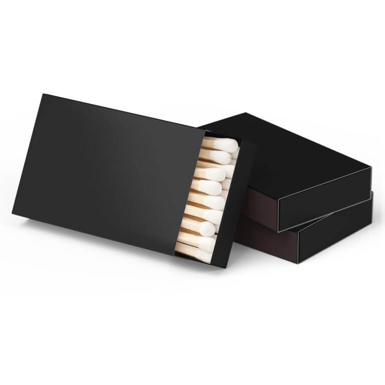 Top side Euro Matchbox - Black