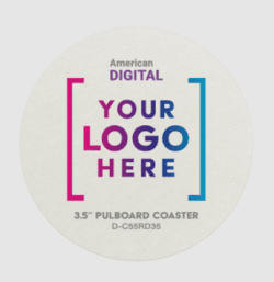 3.5" Round Standard Weight Coaster