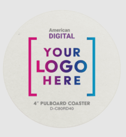 4.0" Round Heavyweight Coaster