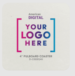 4.0" Square Standard Weight Coaster